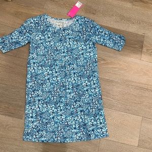 Mini Belden Dress Cumulus Blue